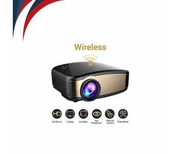 Cheerlux C6 Mini LED Projector With Built-in TV Card