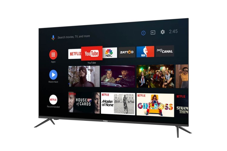 Haier 50" Bezel Less 4K Google Android Smart TV | LE50K6600UG